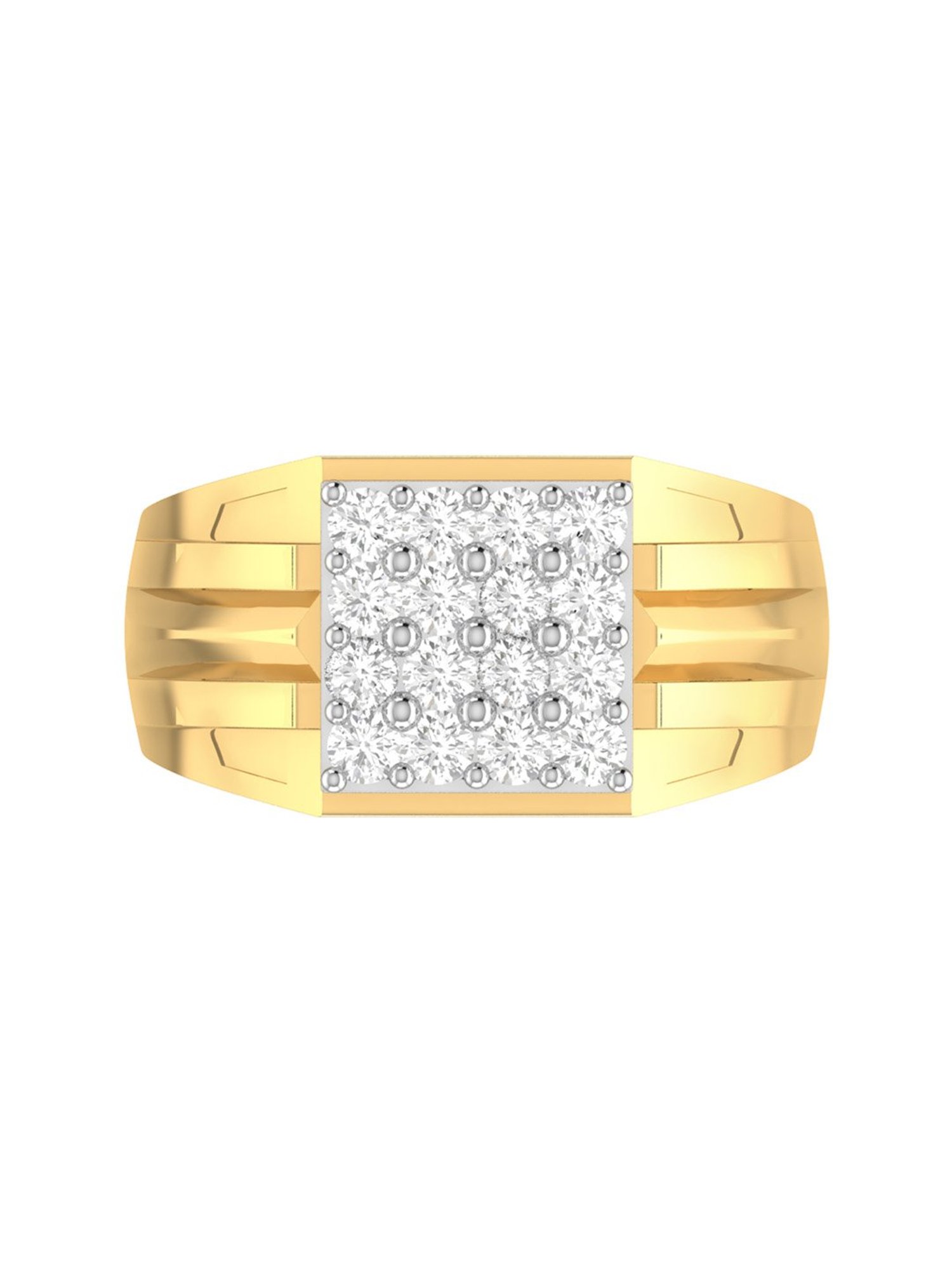 PC Jeweller The Bisalata 18k Gold Ring for Men