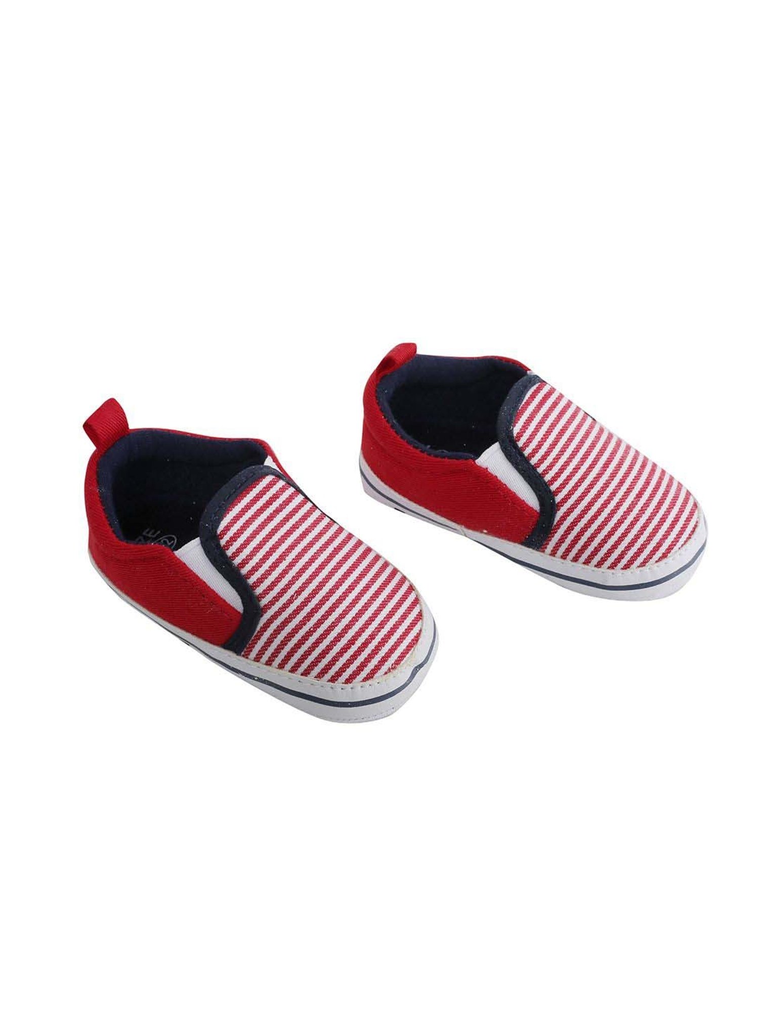 Baby Moo Kids Red & Blue Casual Booties