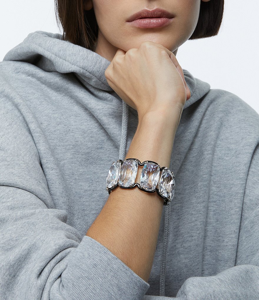 Swarovski Harmonia Cuff Black Plating Bracelet