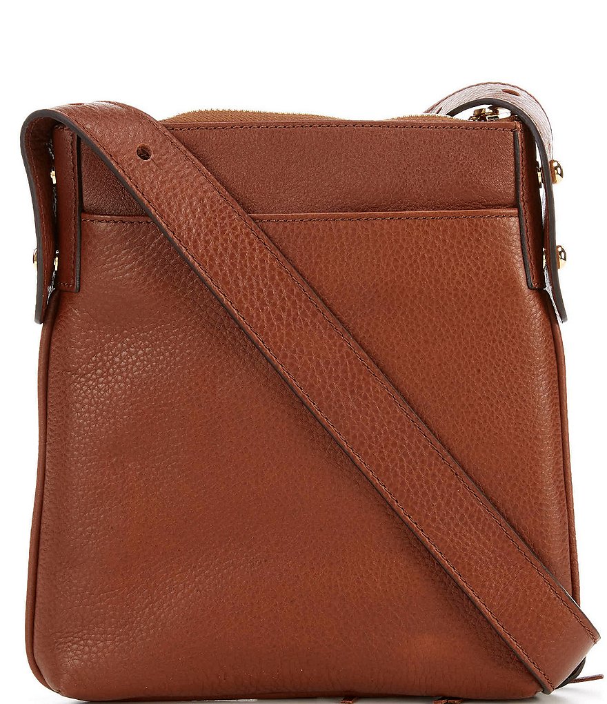 Kelly-Tooke Lizzy Zip Top Leather Crossbody Bag