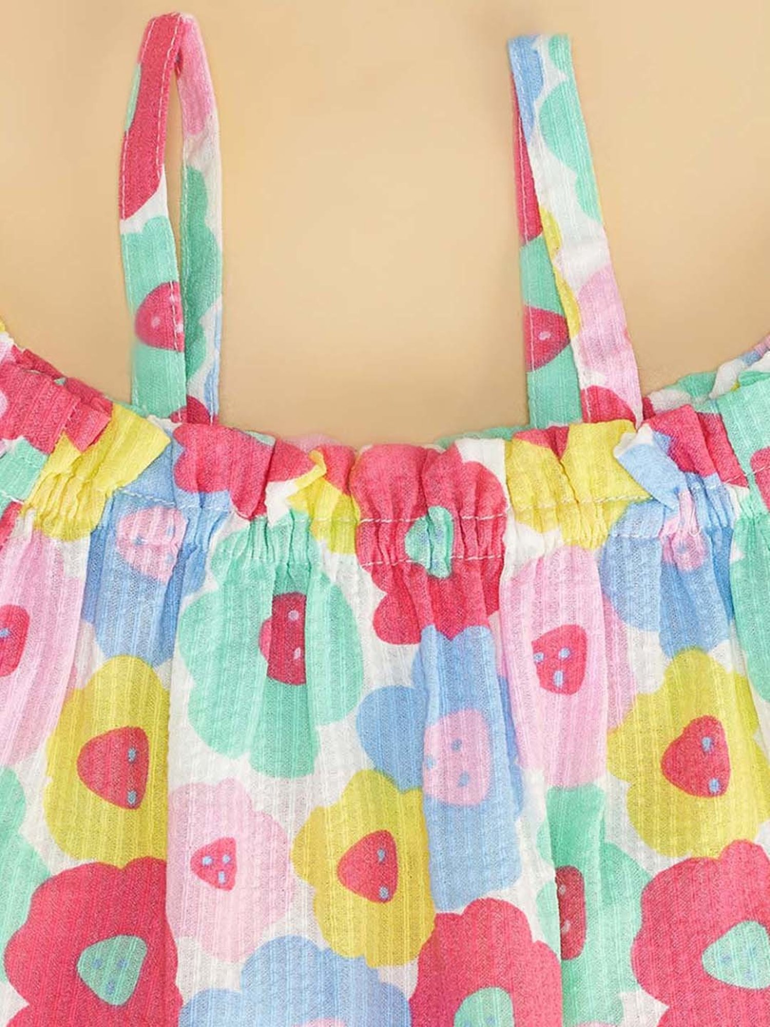 Pantaloons Baby Kids Multicolor Floral Print Top