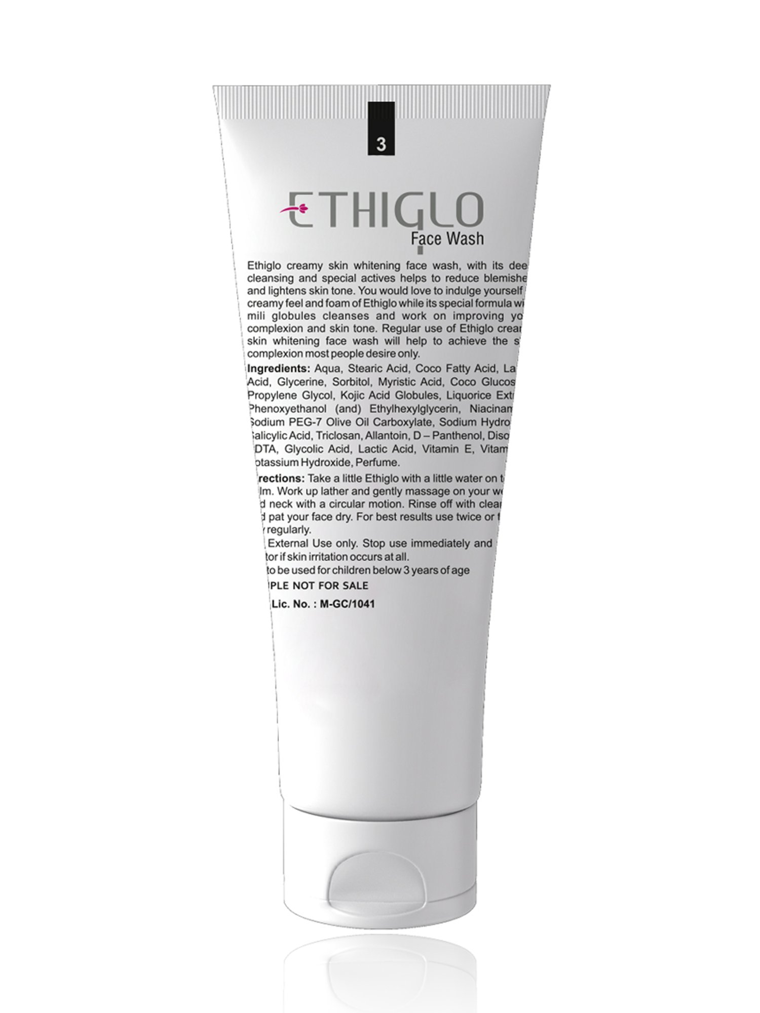 Ethiglo Skin Whitening Face Wash - 200 ml
