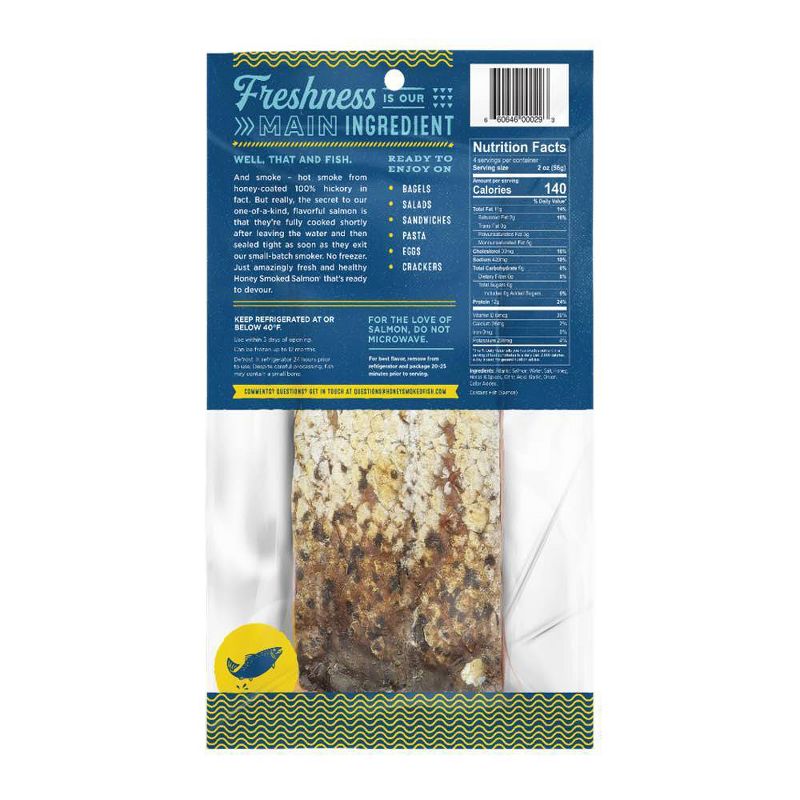 Marine Harvest Norwegian Mojito Flavored Cold Smoked Salmon - 4oz