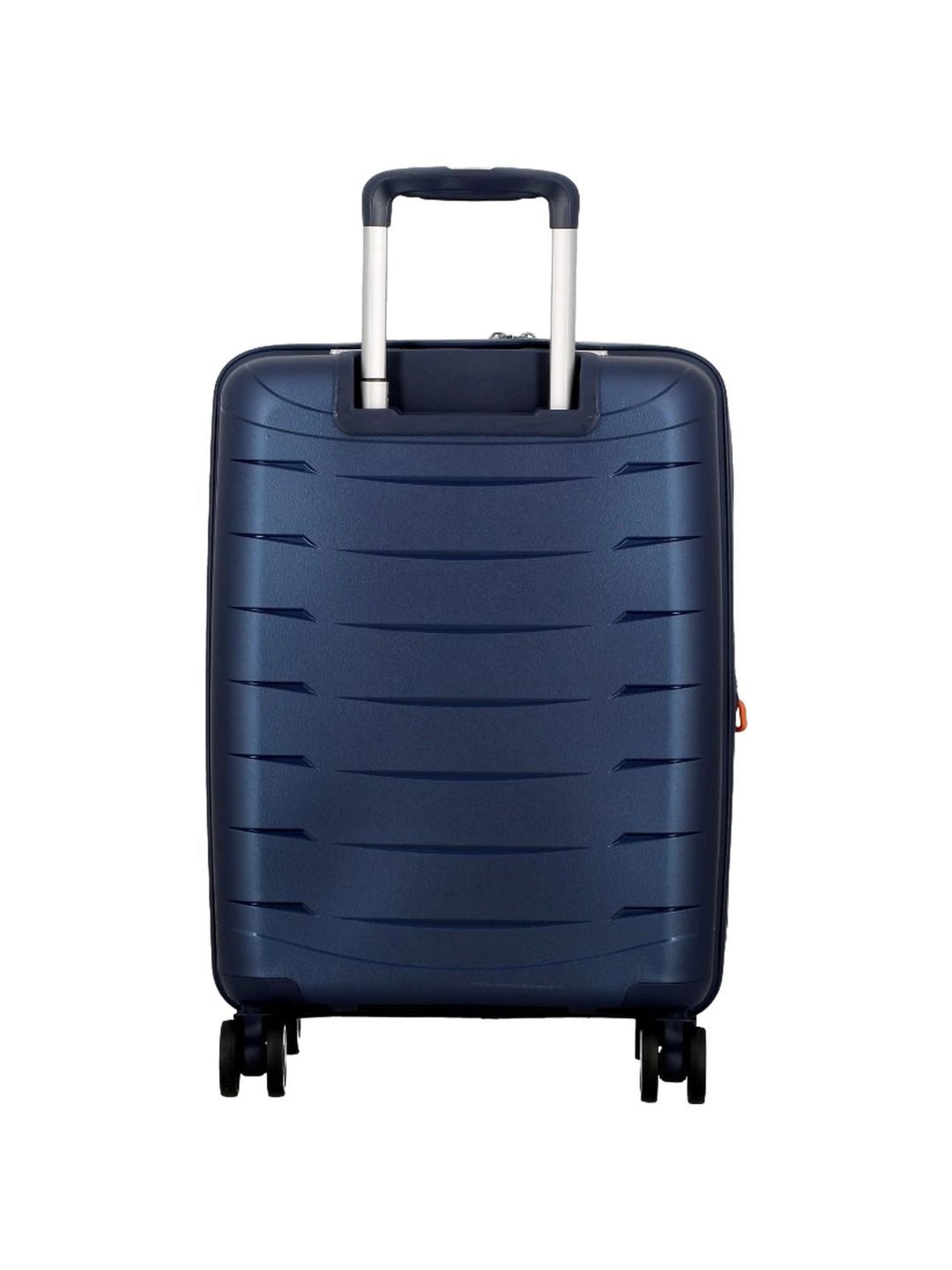 Jump Furano 2 Metallic Blue 8 Wheels Large Hard Cabin Trolley Bag