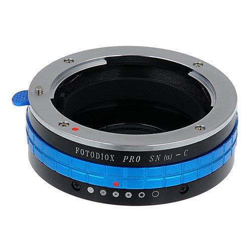 Fotodiox Pro Lens Mount Adapter, for Sony Alpha DSLR lens to C-mount Movie Cameras and CCTV Cameras