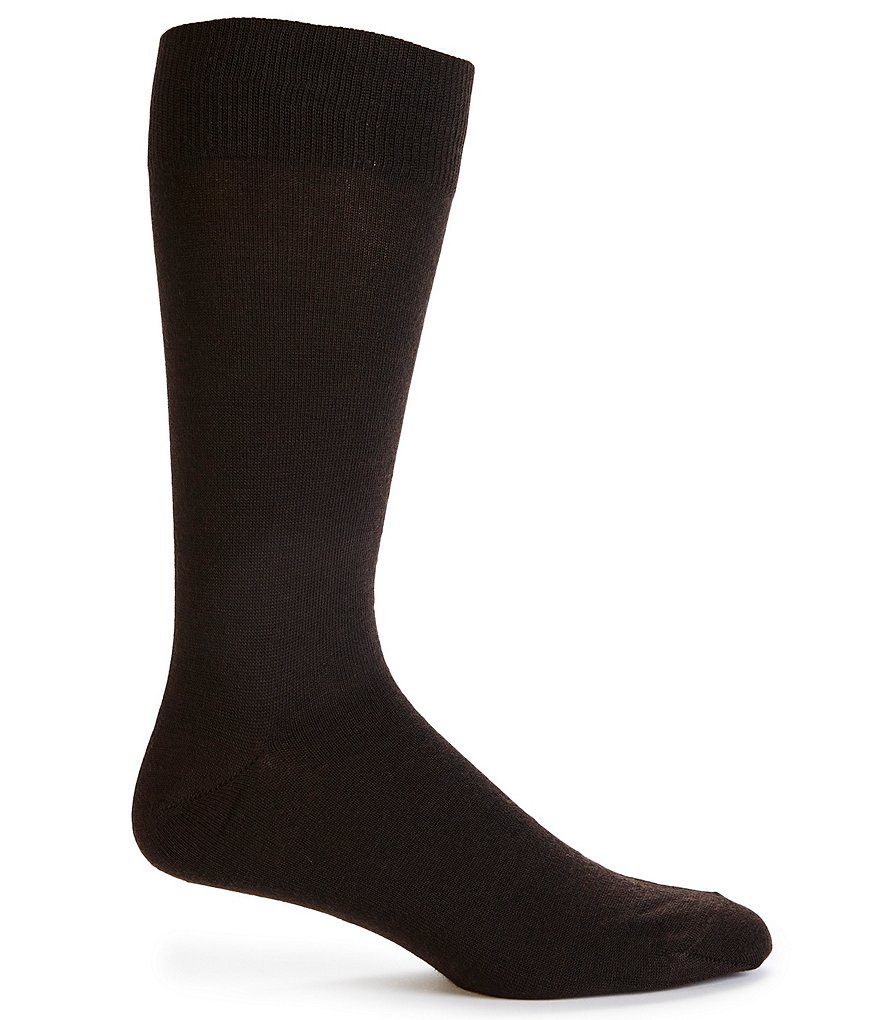 Cremieux Wool Coolmax Flat Knit Crew Socks