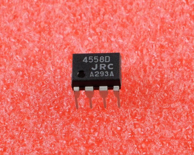 10pcs JRC4558 DIP-8 JRC4558 DIP8 DUAL GENERAL-PURPOSE OP-AMP JRC
