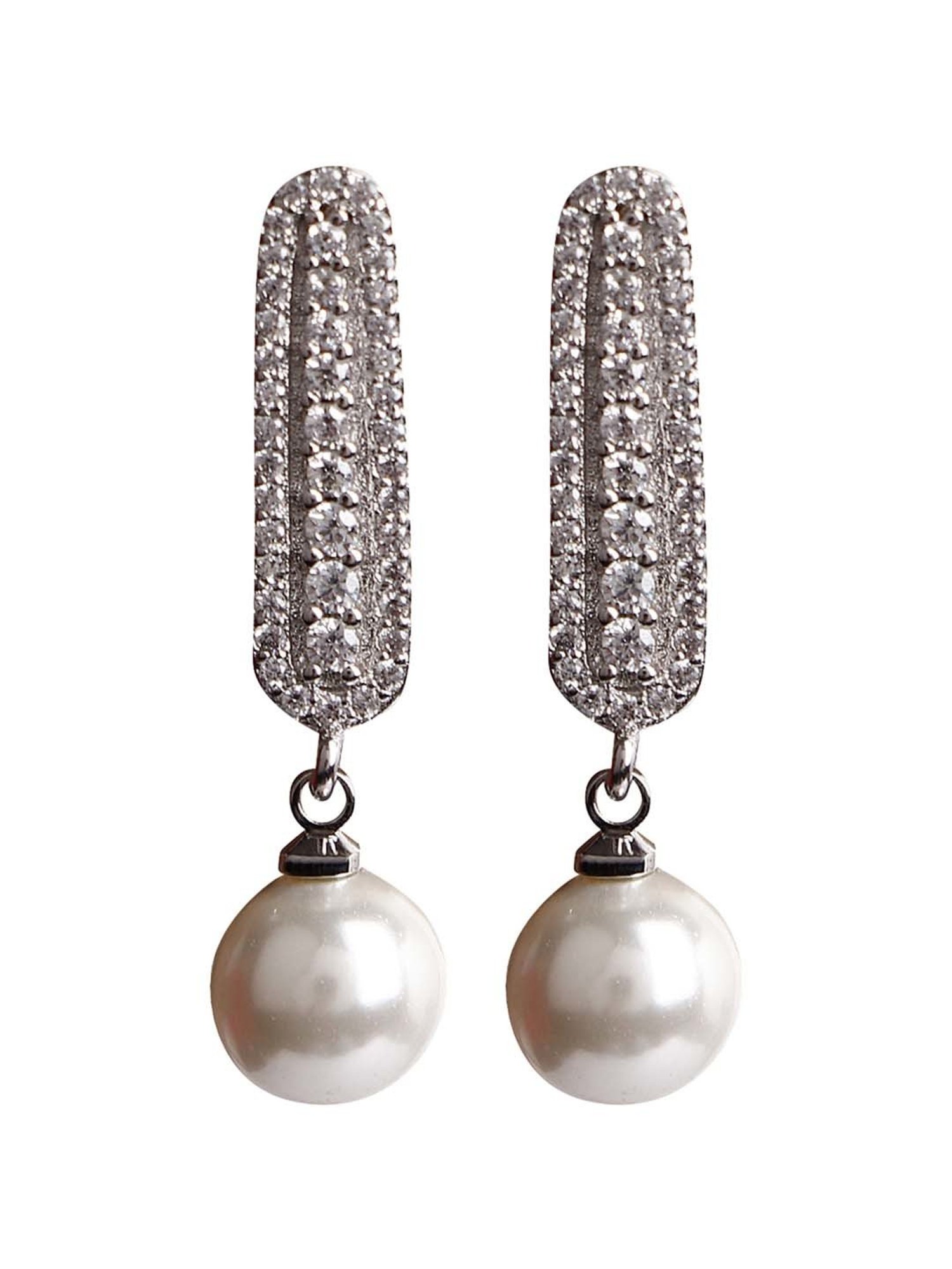 The Real Effect London 800 Silver Earrings for Women