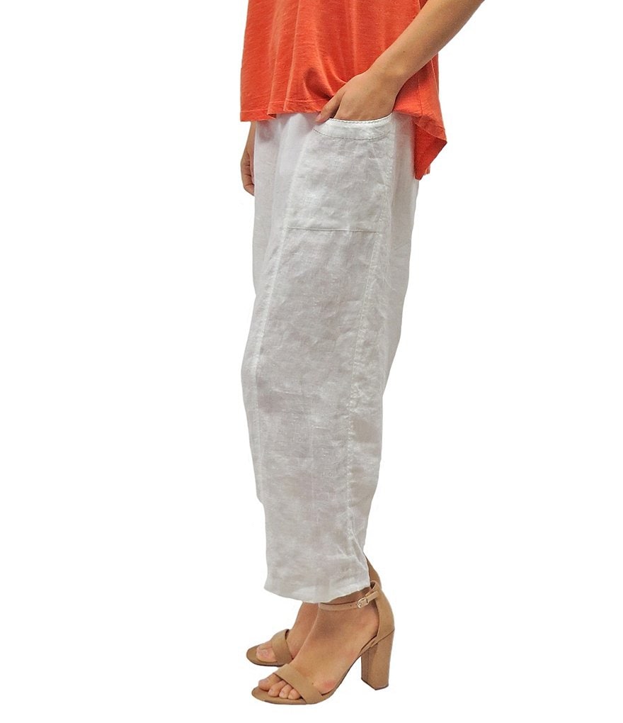 Karyn Seo Casey Linen Ankle Pants