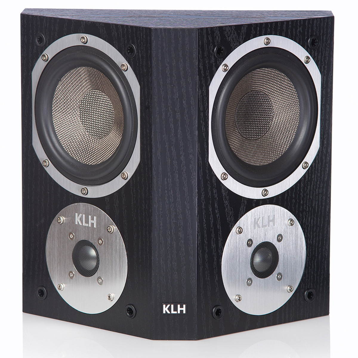 KLH Beacon Surround Speakers - Pair (Black Oak)
