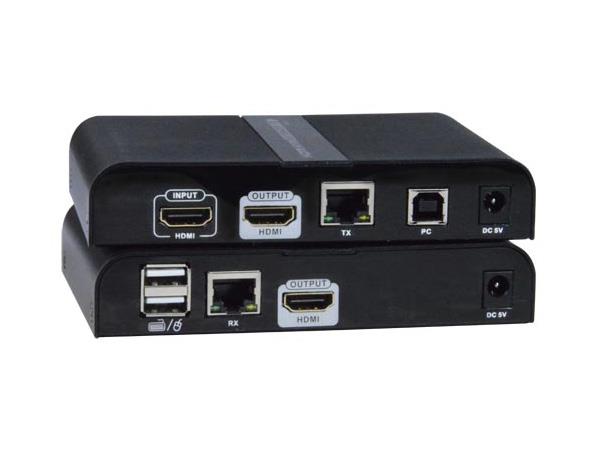 NTI ST-IPUSB4K-LCAU Low-Cost 4K HDMI USB KVM Extender Over IP, AS/NZS 3112 w/2-Yr Warranty