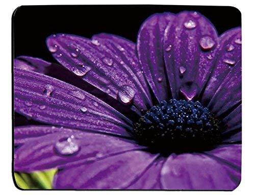 Mouse Pad Purple Daisy 17176 Oblong Shaped Mouse Mat Design Natural Eco Rubber Durable Computer Desk Stationery Accessories Mouse Pads For Gift