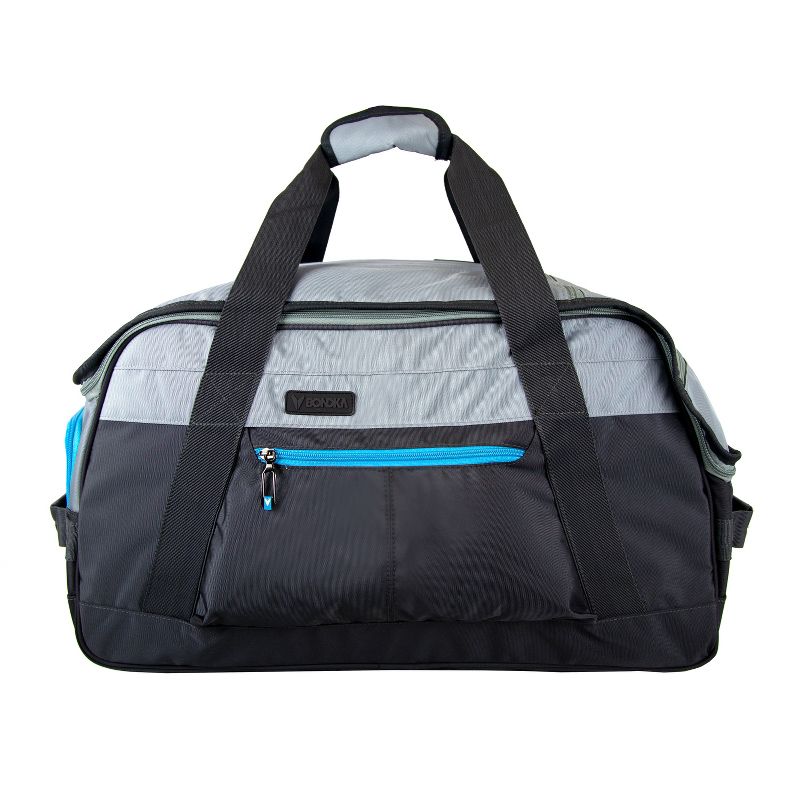 BONDKA 24" Duffel Bag - Gray/Black