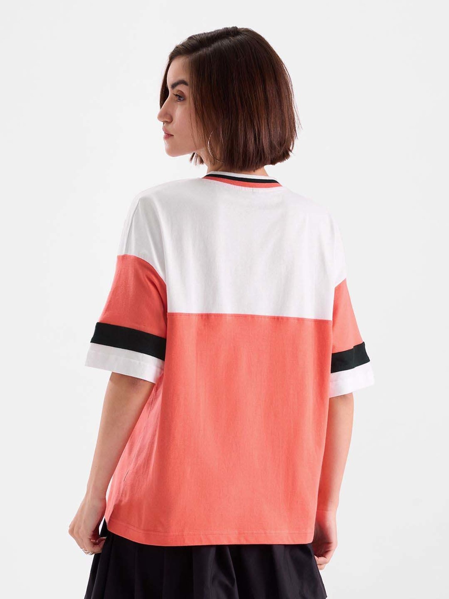 The Souled Store Multicolored Cotton Printed T-Shirt