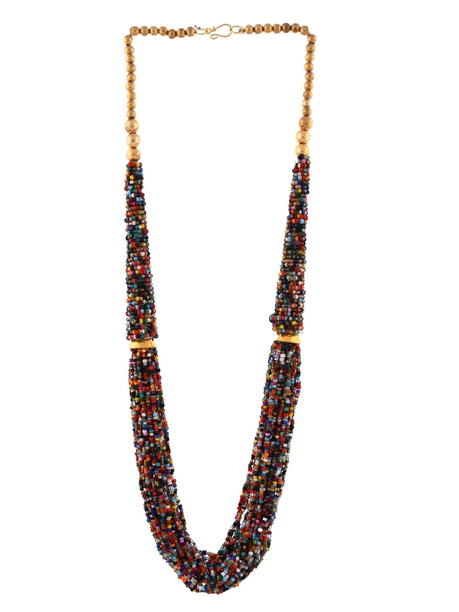 Imli Street Multicolor Long Beaded Handcrafted Necklace