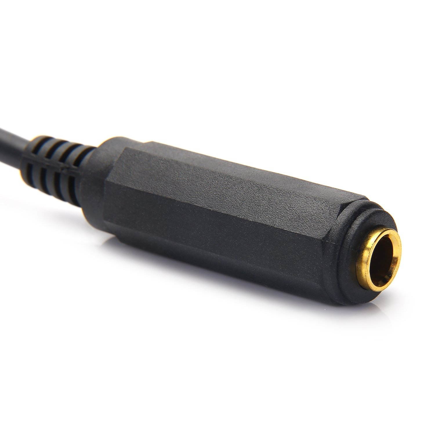 TISINO 15 feet 6.35mm Male to Female Stereo Audio Cable Gold Plated 1/4 Inch Extension Cable Adapter