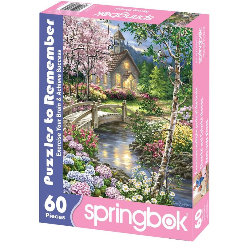 Spring Chapel Jigsaw Puzzle - 60pc