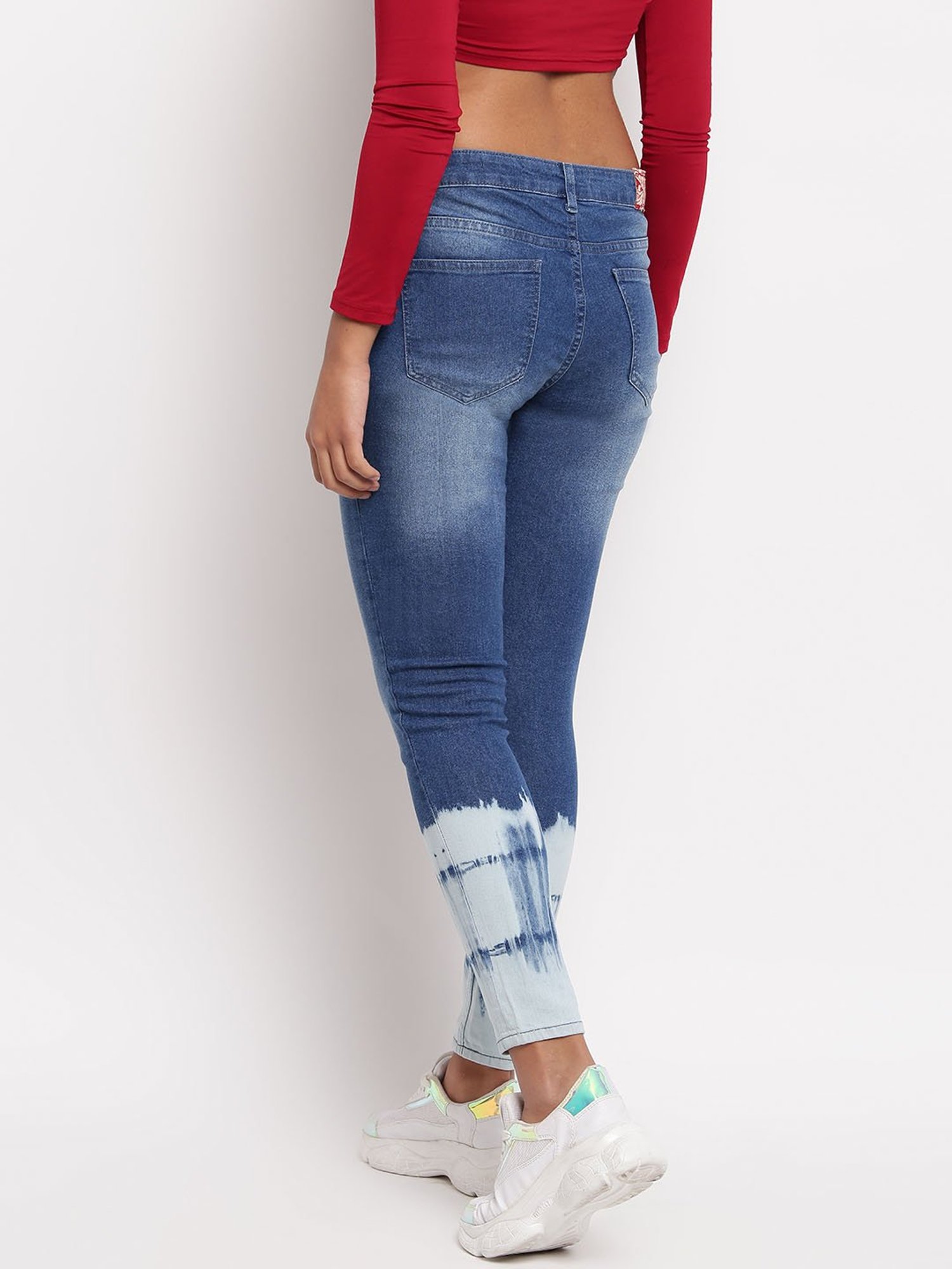 Tales & Stories Blue Mid Rise Jeans