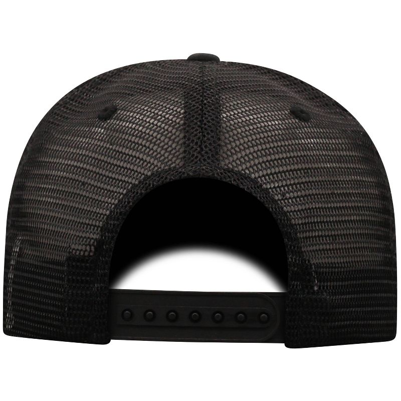 NCAA Hawaii Rainbow Warriors Men's Black Twill with Mesh Snapback Hat