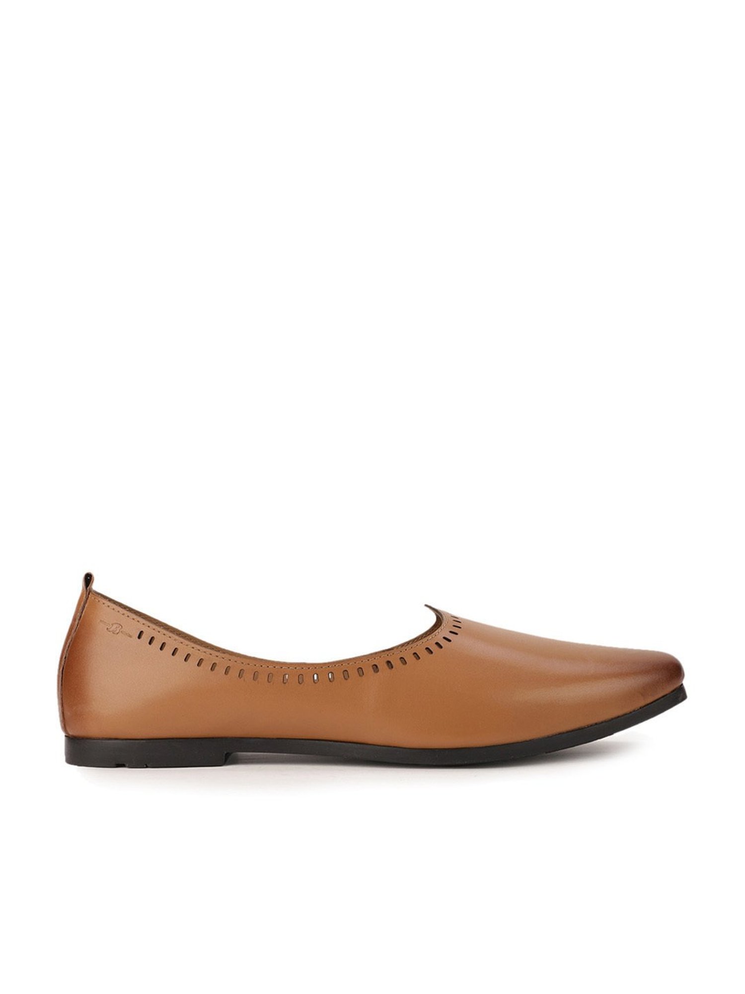 Bata Men's Tan Ethnic Juttis