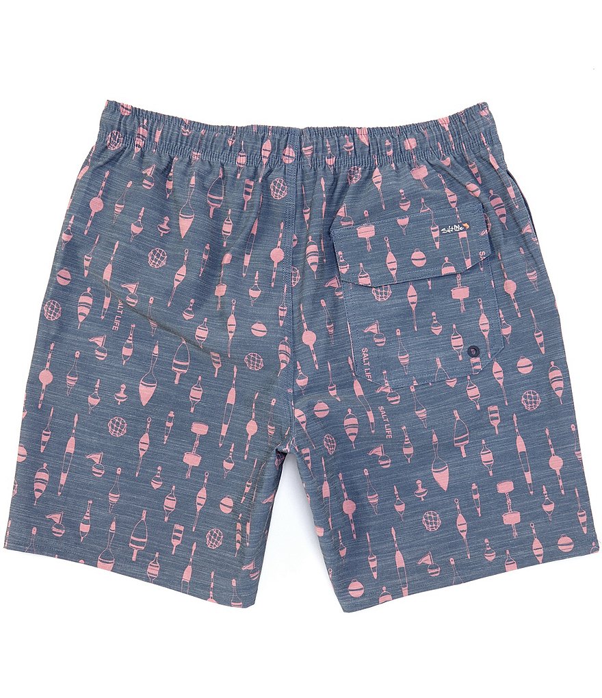 Tommy Bahama Baja Tails from the Sea 9#double; Inseam Board Trunks