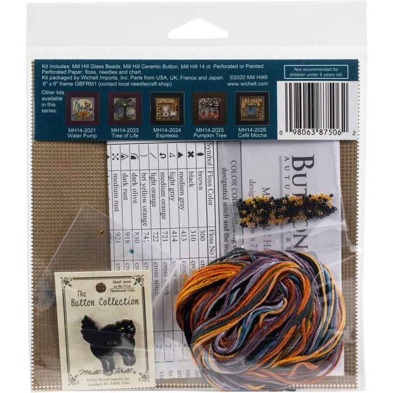 Mill Hill Buttons & Beads Counted Cross Stitch Kit 5"X5"-Haunted Lantern (14 Count)