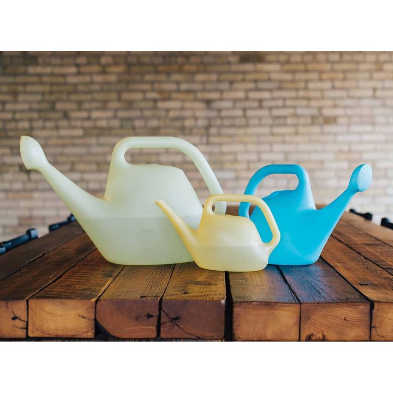 Blue Rose Polish Pottery Spring Tulip Watering Can