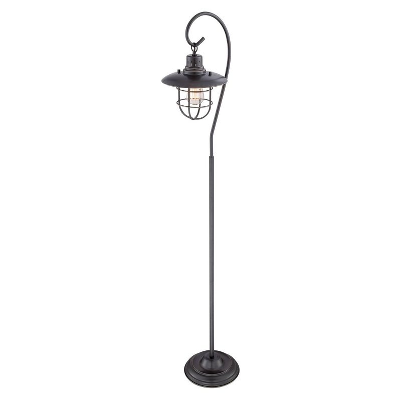 Lanterna II 1 Light Floor Lamp (Includes Light Bulb) Dark Bronze - Lite Source