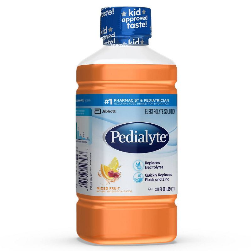 Pedialyte Electrolyte Solution - Mixed Fruit - 33.8 fl oz
