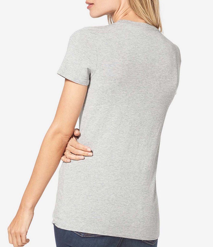 Tommy John Second Skin Pima Cotton Crew Neck Short Sleeve Lounge Tee