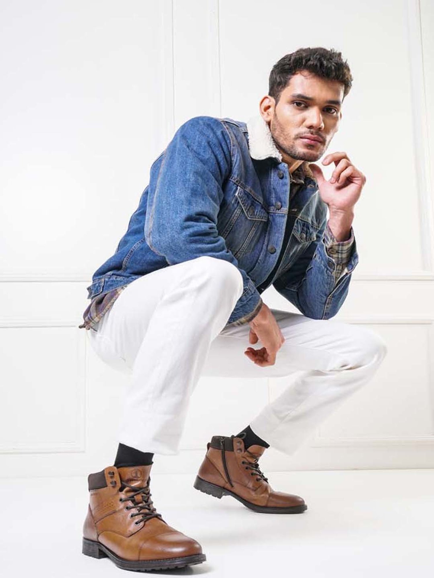 ECCO Men's Exohike Mid Hydromax Lace-Up Water Resistant Hiking Boots