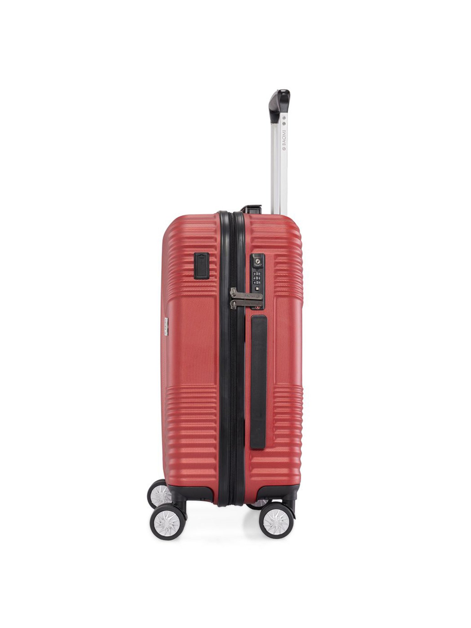 Baomi Retro Roam Red Hard 22" Cabin Luggage