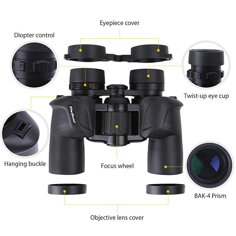 7x30 Binoculars Birding Binoculars for Adults Hunting Travelling Sightseeing with Low Light Vision