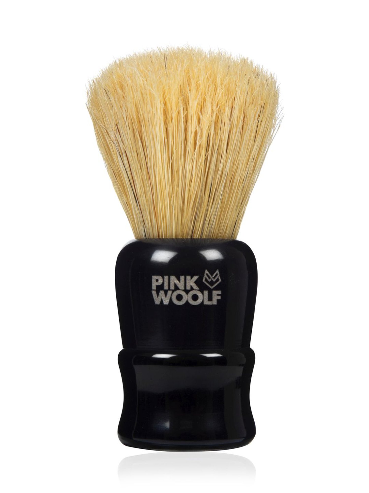 Pink Woolf Boar Hair Shaving Brush & Natural Shaving Soap Combo Oceanic Blue