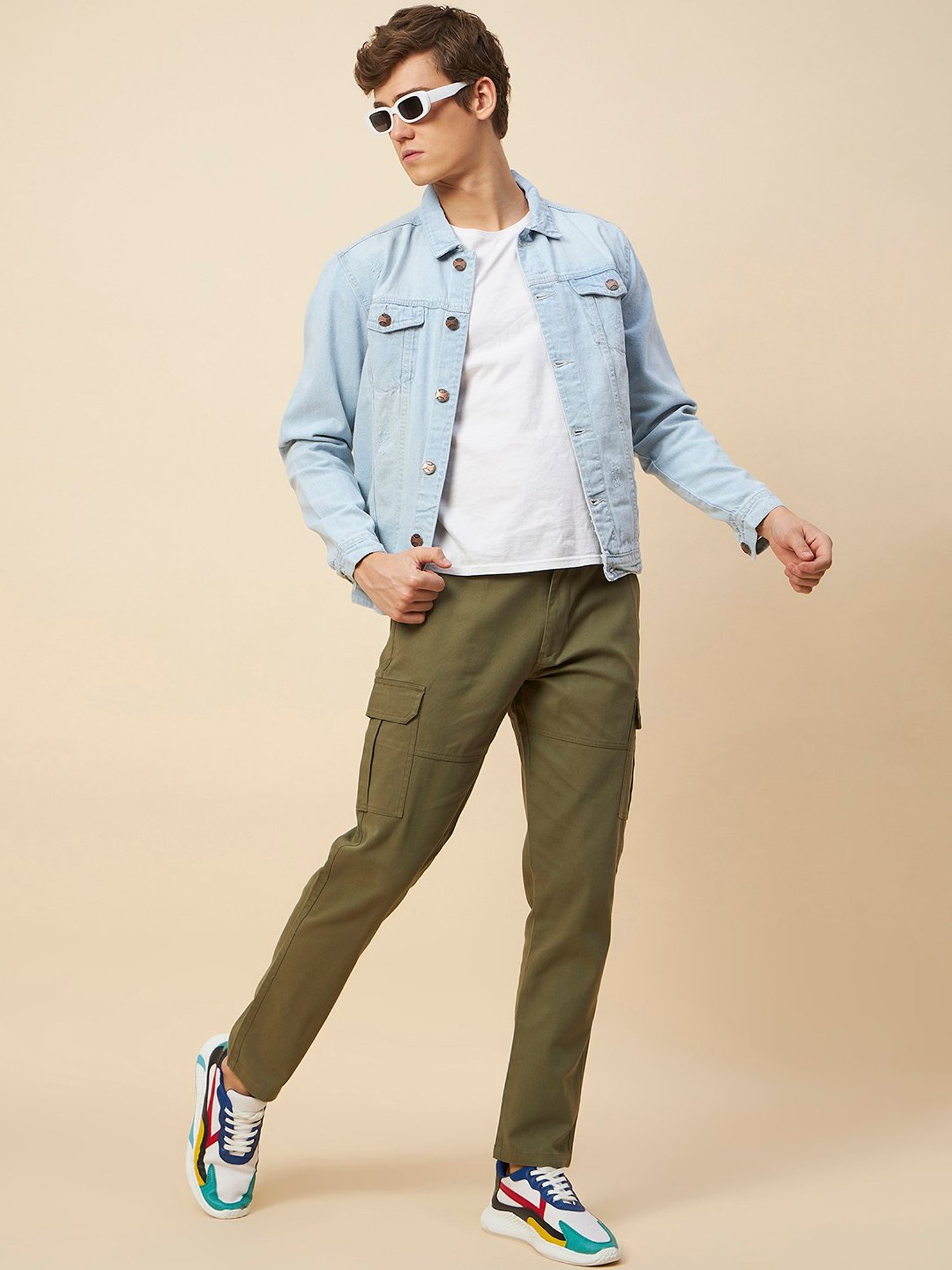 High Star Light Blue Regular Fit Denim Jacket