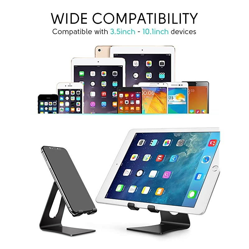 Smart Phone and Tablet Stand - Foldable Vertical and Horizontal Mount for iPhone / iPad / Samsung Galaxy / HTC One and all Mobile Phones Blue
