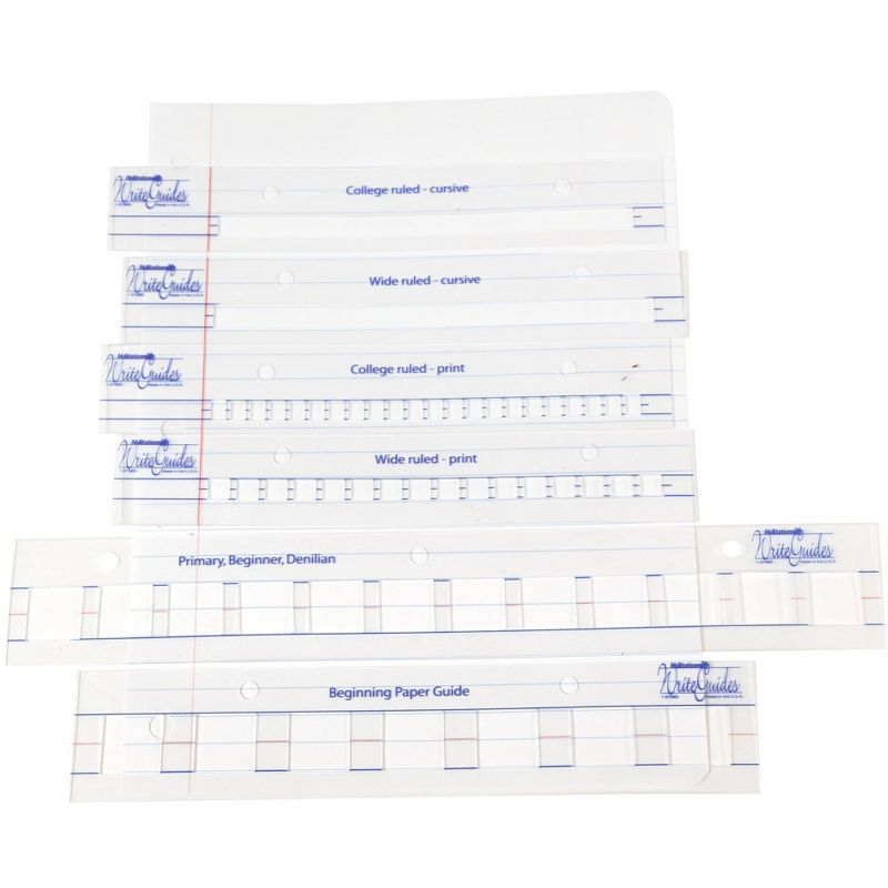 Abilitations Integrations Write Guide Template, set of 6