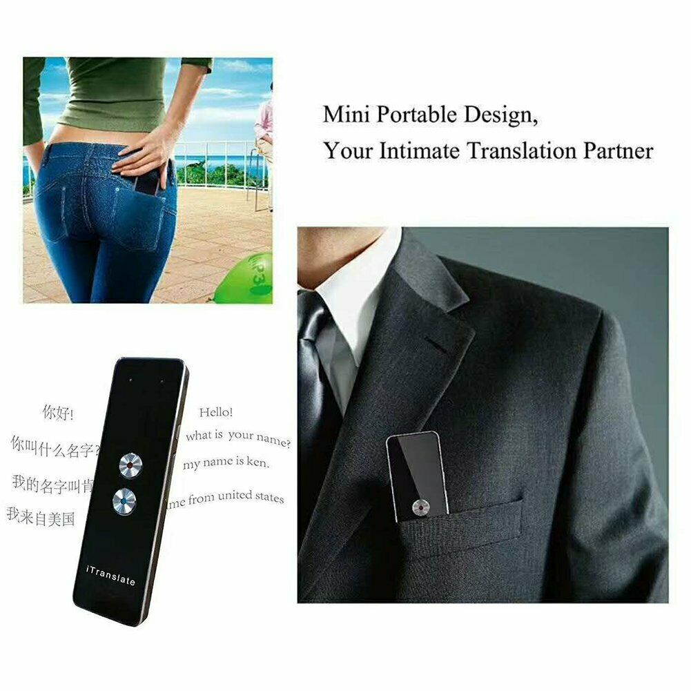 T8+ Translaty 2-Way Smart Instant Real Time Voice 40 Languages Translator