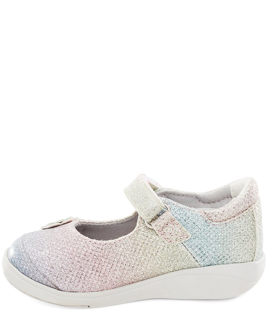 Stride Rite Girls' Holly SR Glitter Mary Janes (Infant)