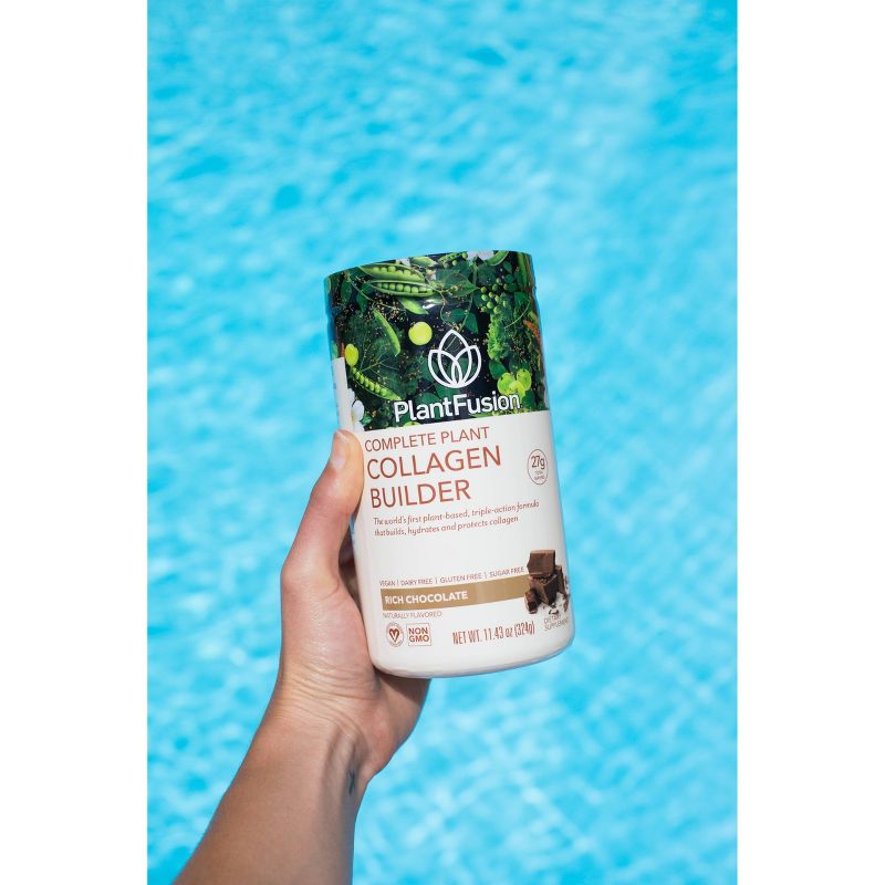 PlantFusion Complete Plant Collagen Builder - Rich Chocolate - 11.43oz