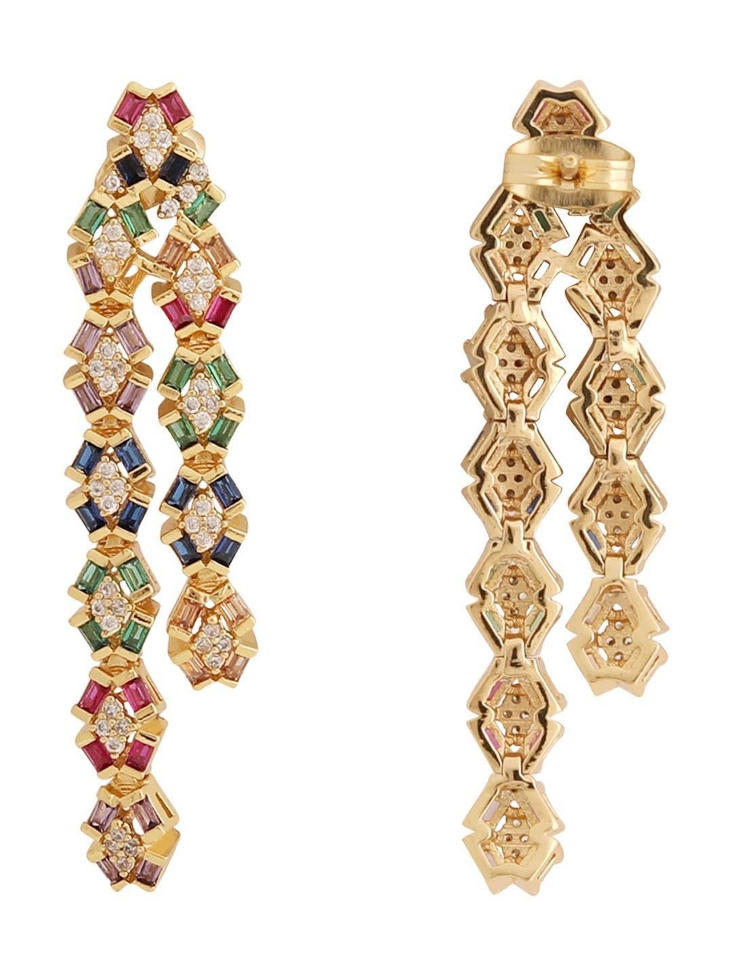 The Real Effect London 800 Silver Earrings for Women