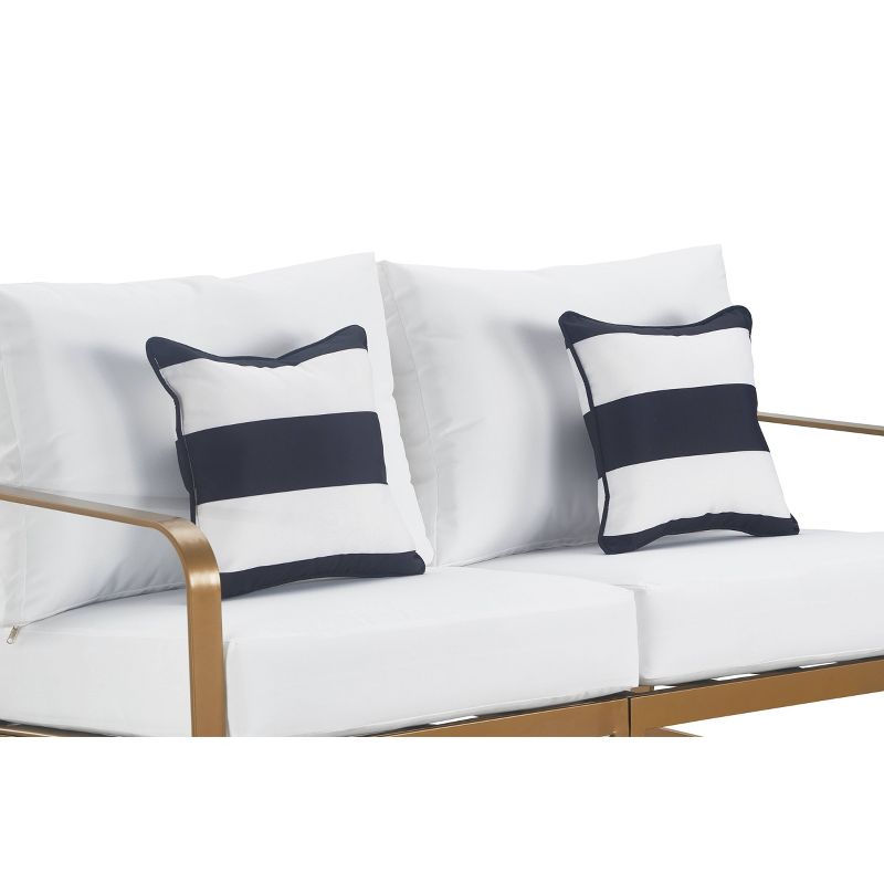 Mirabelle Outdoor Sofa  - Gold - Adore Decor