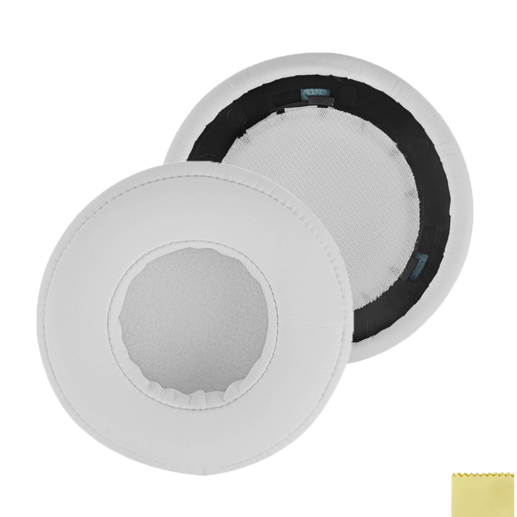 Monster Beats by Dr. Dre Pro Detox Headphone Replacement Ear Pad / Ear Cushion / Ear Cups / Ear Cover / Earpads Repair Parts (White)