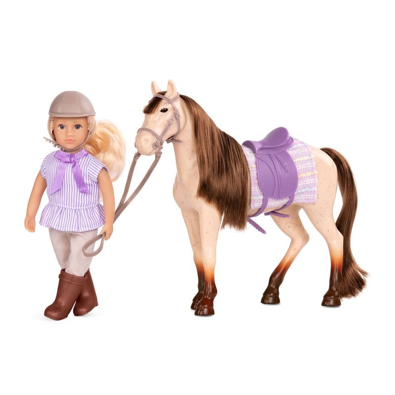Lori Doll with Horse Marjorie & Maple