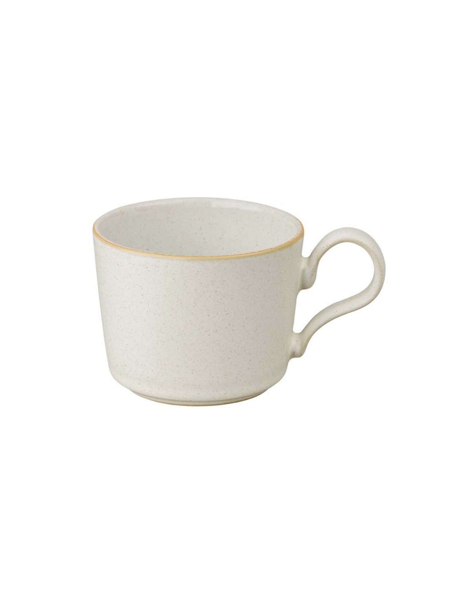 DENBY Impression Off White Stoneware Tea Cup (220 ml) - Set of 1