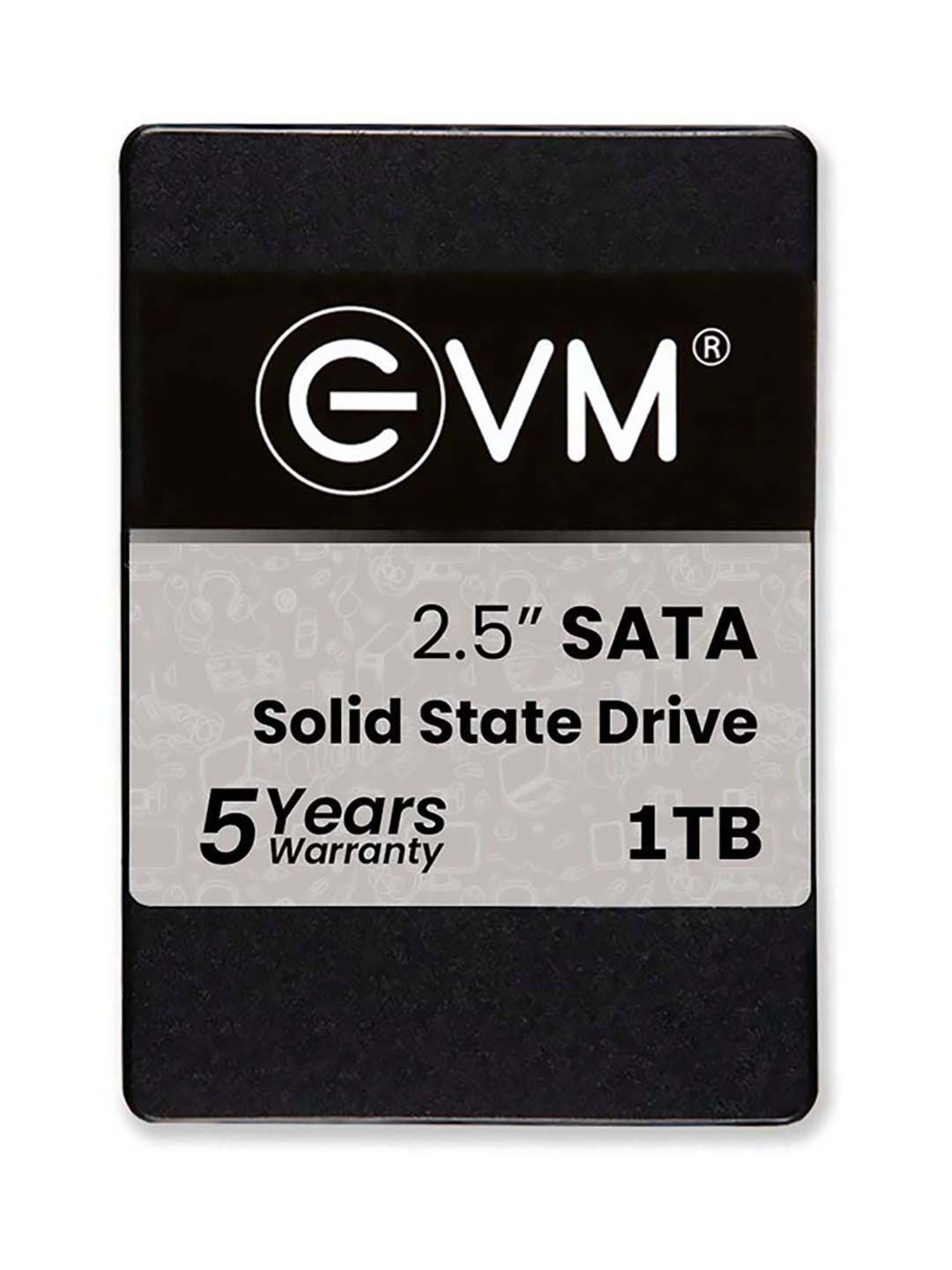 EVM EVM25 1TB 2.5 inch SATA Internal SSD (Black)