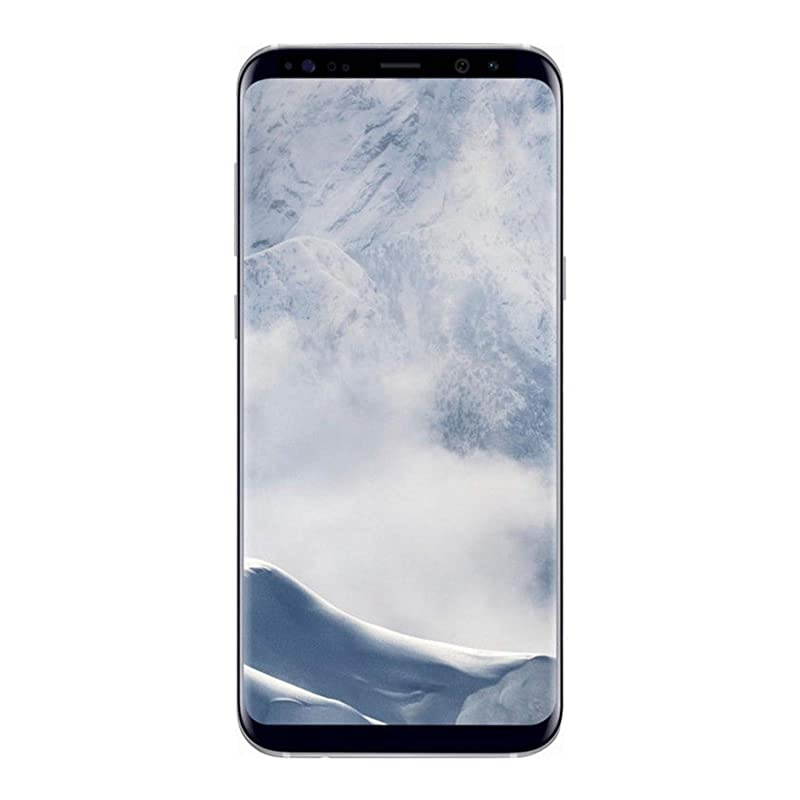Galaxy S8+, 64GB, Arctic Silver - Fully Unlocked (Renewed)