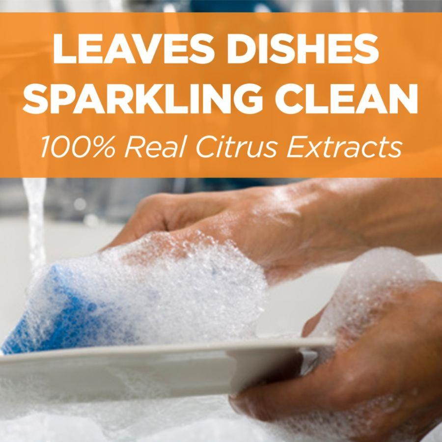 Ajax Dish Detergent Liquid Orange Scent 28 oz Bottle 9/Carton 44678CT