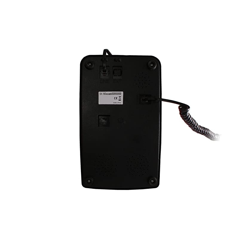 60s Cable with Classic United States Rotary Dial Inlay Designer Retro PhoneRotary Dial TelephoneRetro Style PhoneVintage TelephoneClassic Desk Phone with Rotary Dialler Black