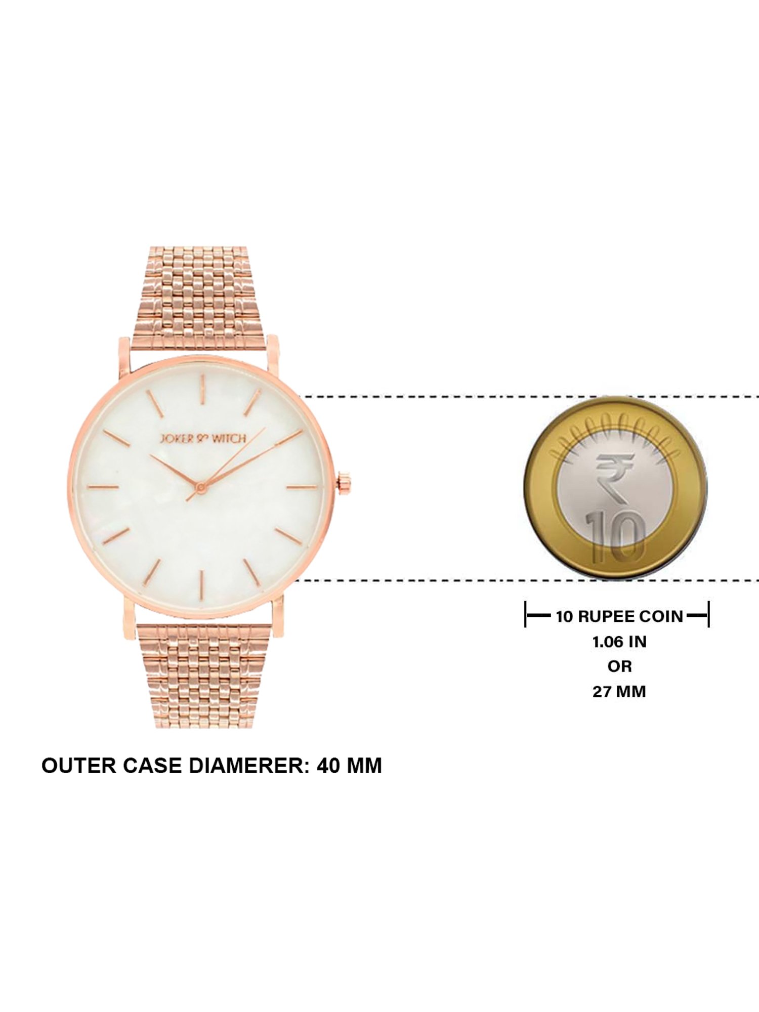 Joker & WItch JWBS265 Analog Watch for Women With Bracelet